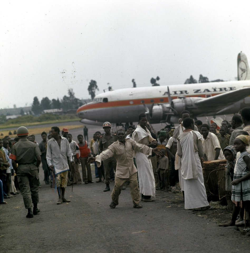 Zaire (voorheen Belgisch Congo ) bevolking Zaire, Bestanddeelnr 254-9384
