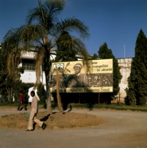 Zaire (voorheen Belgisch Congo ) straatbeelden Kinshasa, Bestanddeelnr 254-9365