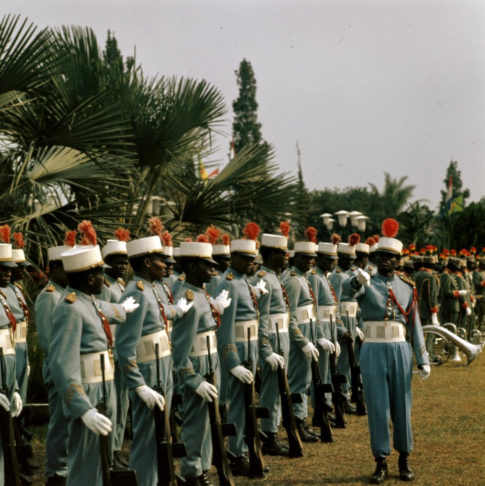 Zaire (voorheen Belgisch Congo ) erewacht, Bestanddeelnr 254-9399