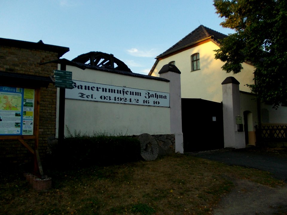 Zahna Bauernmuseum Ende Juli 2013