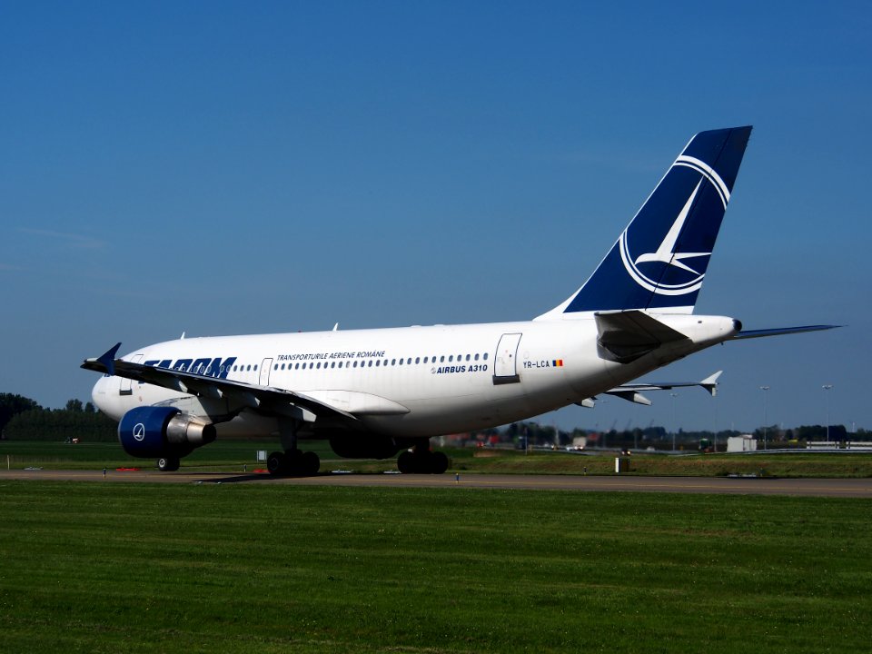 YR-LCA TAROM Airbus A310-325(ET) at Schiphol (AMS - EHAM), The Netherlands, 16may2014, pic-6