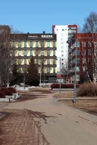 Yrjö Kallisen puisto Oulu 20210417 01