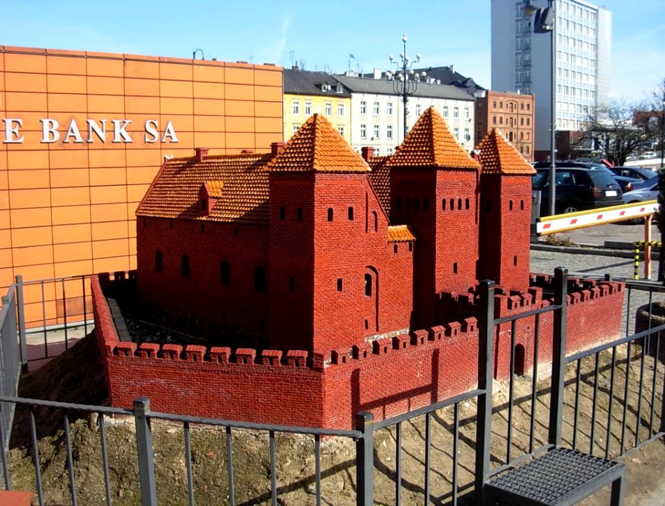 Zamek bydgoski makieta