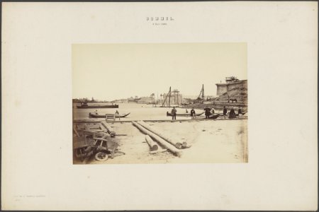 Zaltbommel pijlers in aanbouw, Bestanddeelnr 513