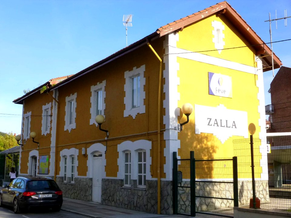 Zalla (Mimetiz) - Estación de Feve