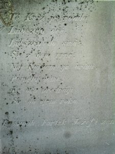 Zalosnica, Fartek-Zrim kriz (Martinje)