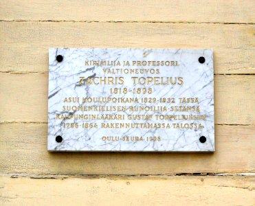 Zacharias Topelius Oulu