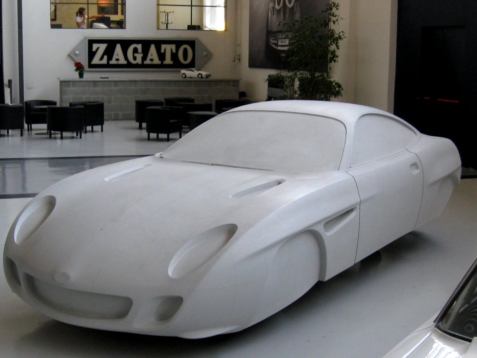 Zagato studio mock up