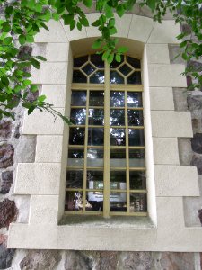 Zallmsdorfer Kirche -Südfassade Saallicht chorseitig- im August 2020