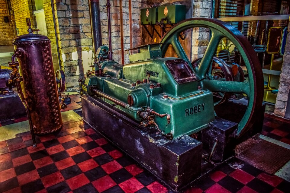 Industrial factory old