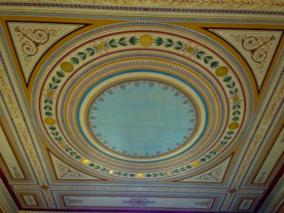Zappeion hall roof of the entrance photo