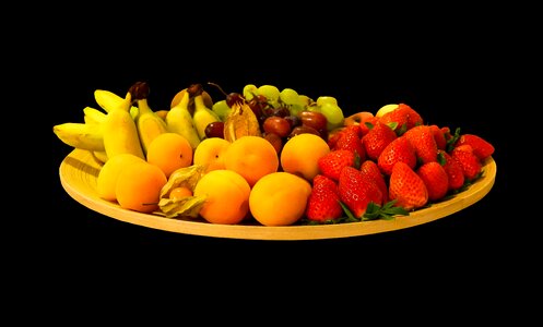 Vitamins fruits fruit basket photo