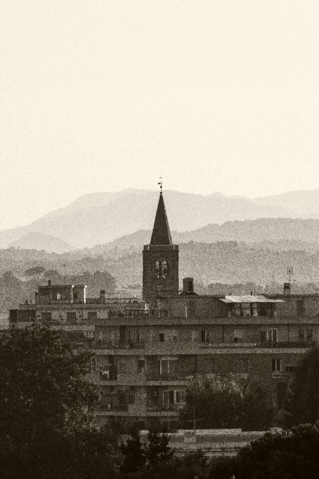 Vacations building steeple