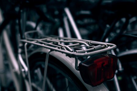 Bike close-up cold