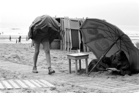 Zandvoort 16 Juli . Slecht weer, Bestanddeelnr 912-7424