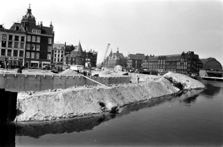 Zandwal langs de Prins Hendrikkade, Bestanddeelnr 930-3247