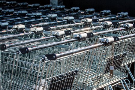 Shopping cart business shopping basket