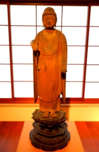 Yakushi Nyorai (Buddha of healing), Japan, Heian period, 1100s AD, wood - Dallas Museum of Art - DSC05097