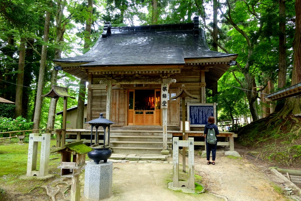 Yakushido Hall - Chusonji, Hiraizumi, Iwate - DSC04748