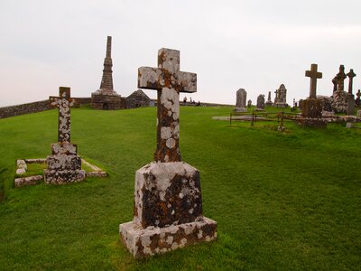 Grave last calm gloomy