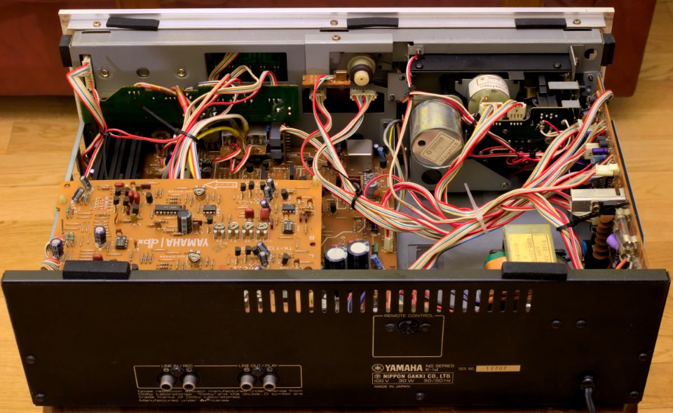 Yamaha k-1d inside rear