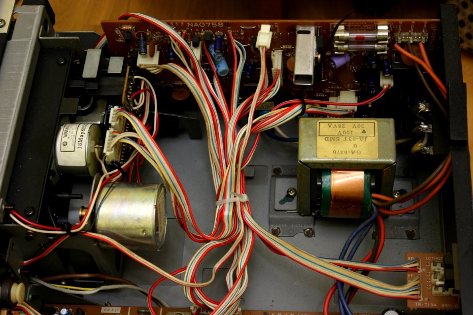 Yamaha k-1d left side inside