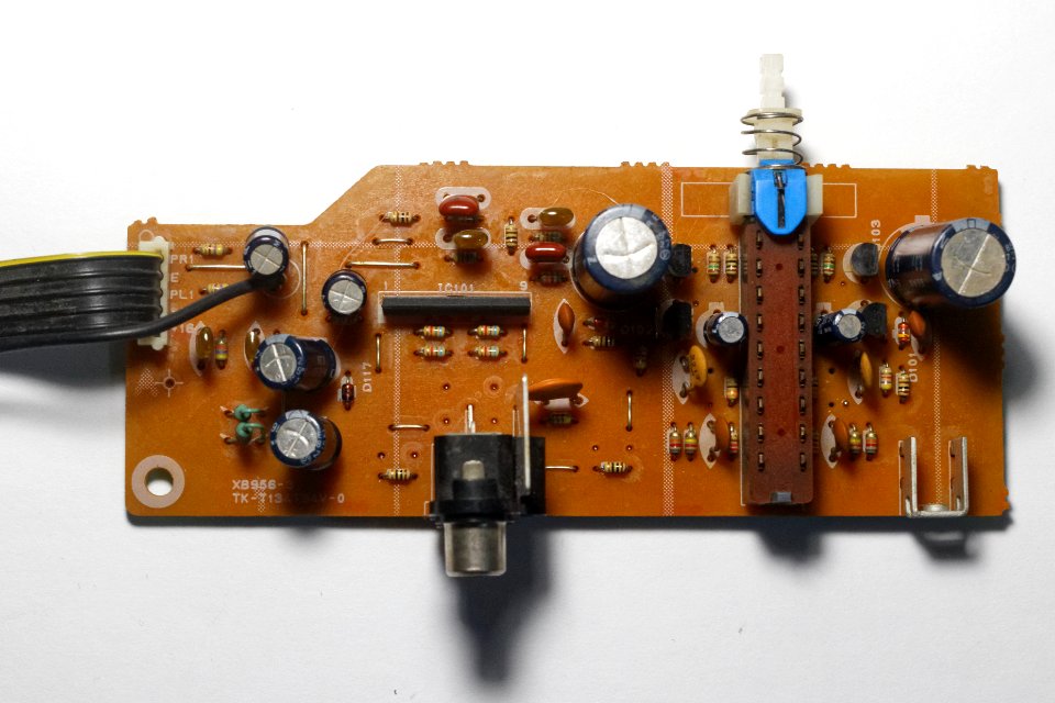 Yamaha MM-MC RIAA preamp board, around 1987 (3)