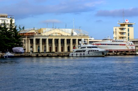 Yalta. View of the Marine Station (2020)
