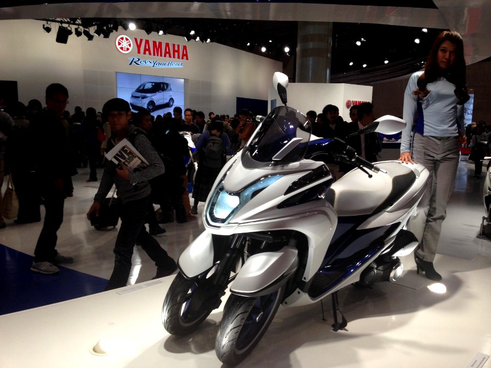 Yamaha Tricity Concept - Tokyo Motor Show 2013