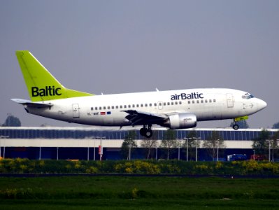 YL-BBE landing at Schiphol (AMS - EHAM), The Netherlands, pic3