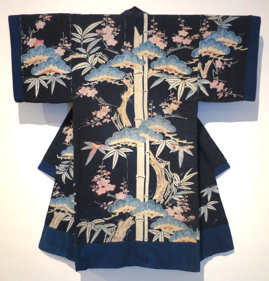 Yogi (kimono-shaped bed cover) from Japan, Honolulu Museum of Art 5364.1