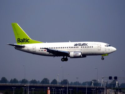 YL-BBE landing at Schiphol (AMS - EHAM), The Netherlands, pic2
