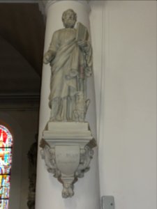 Yerville (Seine-Mar.) église, statue 07 Saint Jean Évangéliste