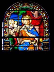 Yerville (Seine-Mar.) église, vitrail 16