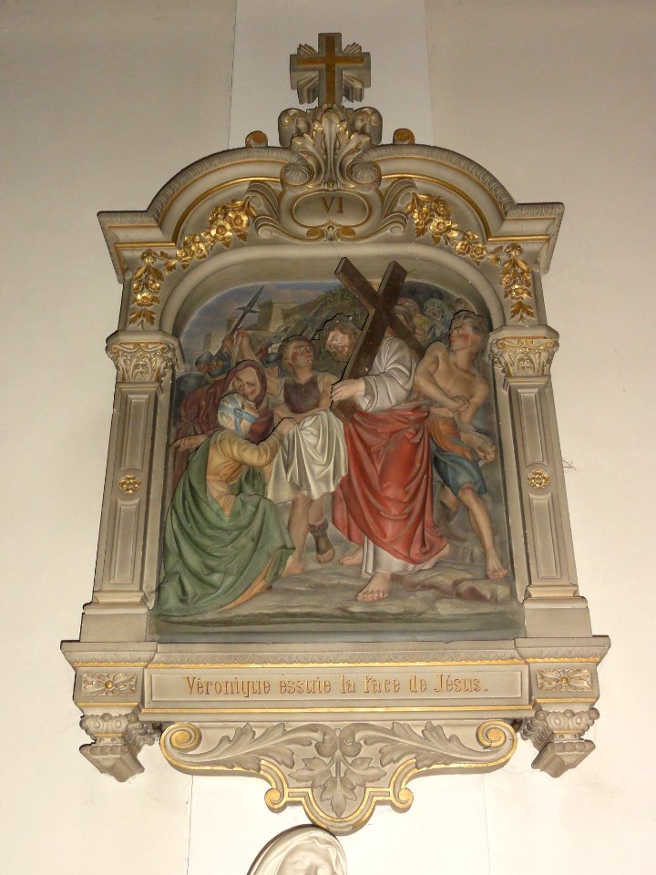 Yerville (Seine-Mar.) église, chemin de croix station 06