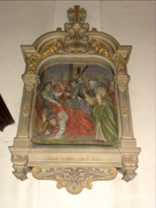 Yerville (Seine-Mar.) église, chemin de croix station 03