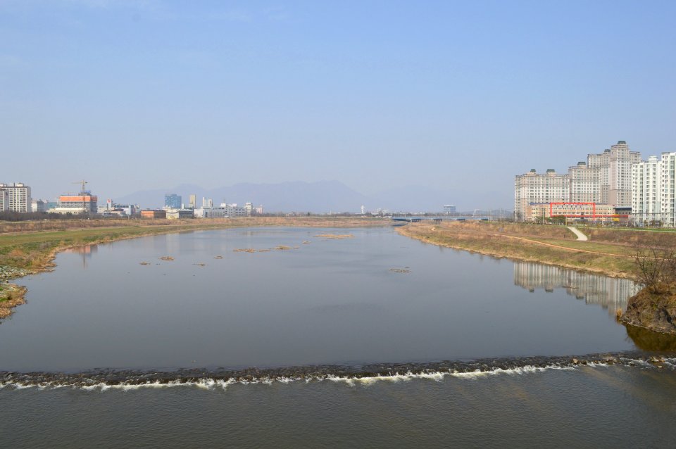 Yeongsan River in Gwangju