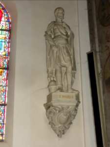 Yerville (Seine-Mar.) église, statue 03 Saint Maurice