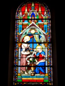 Yerville (Seine-Mar.) église, vitrail 13