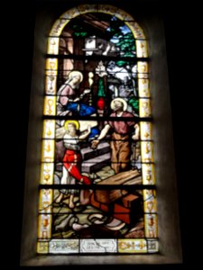 Yerville (Seine-Mar.) église, vitrail 20