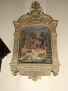 Yerville (Seine-Mar.) église, chemin de croix station 11