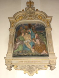 Yerville (Seine-Mar.) église, chemin de croix station 13