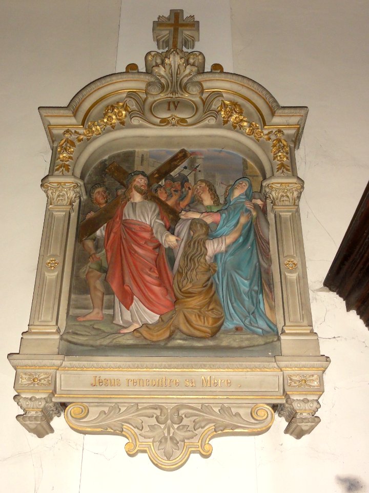 Yerville (Seine-Mar.) église, chemin de croix station 04