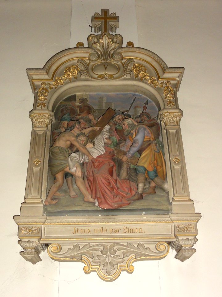Yerville (Seine-Mar.) église, chemin de croix station 05