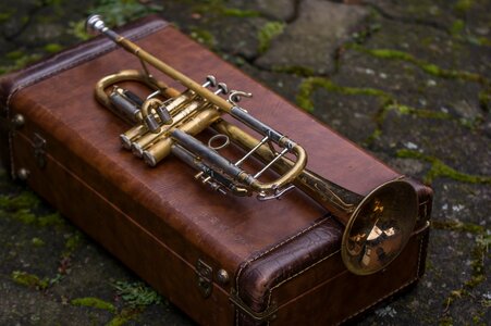 Music sound trumpet photo