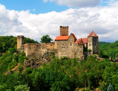 Hardegg castle austria landscape