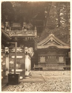 Yōmeimon Gate in Tōshō-gū Shrine in Nikkō by Adolf de Meyer photo