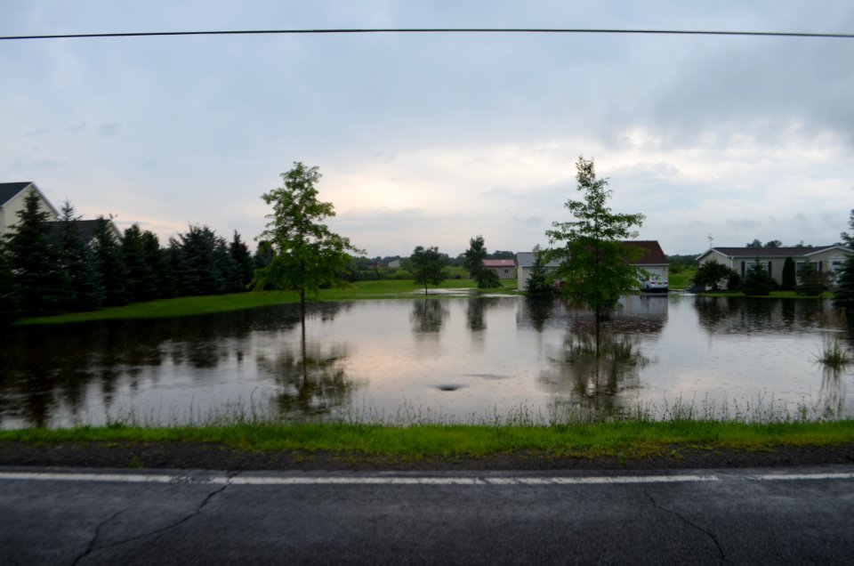 Yard flood, Canandaigua NY July 23, 2017 01