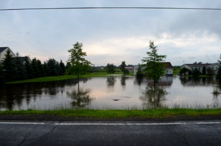 Yard flood, Canandaigua NY July 23, 2017 01
