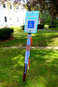 Yarn bomb - Sturbridge, Massachusetts - DSC05984
